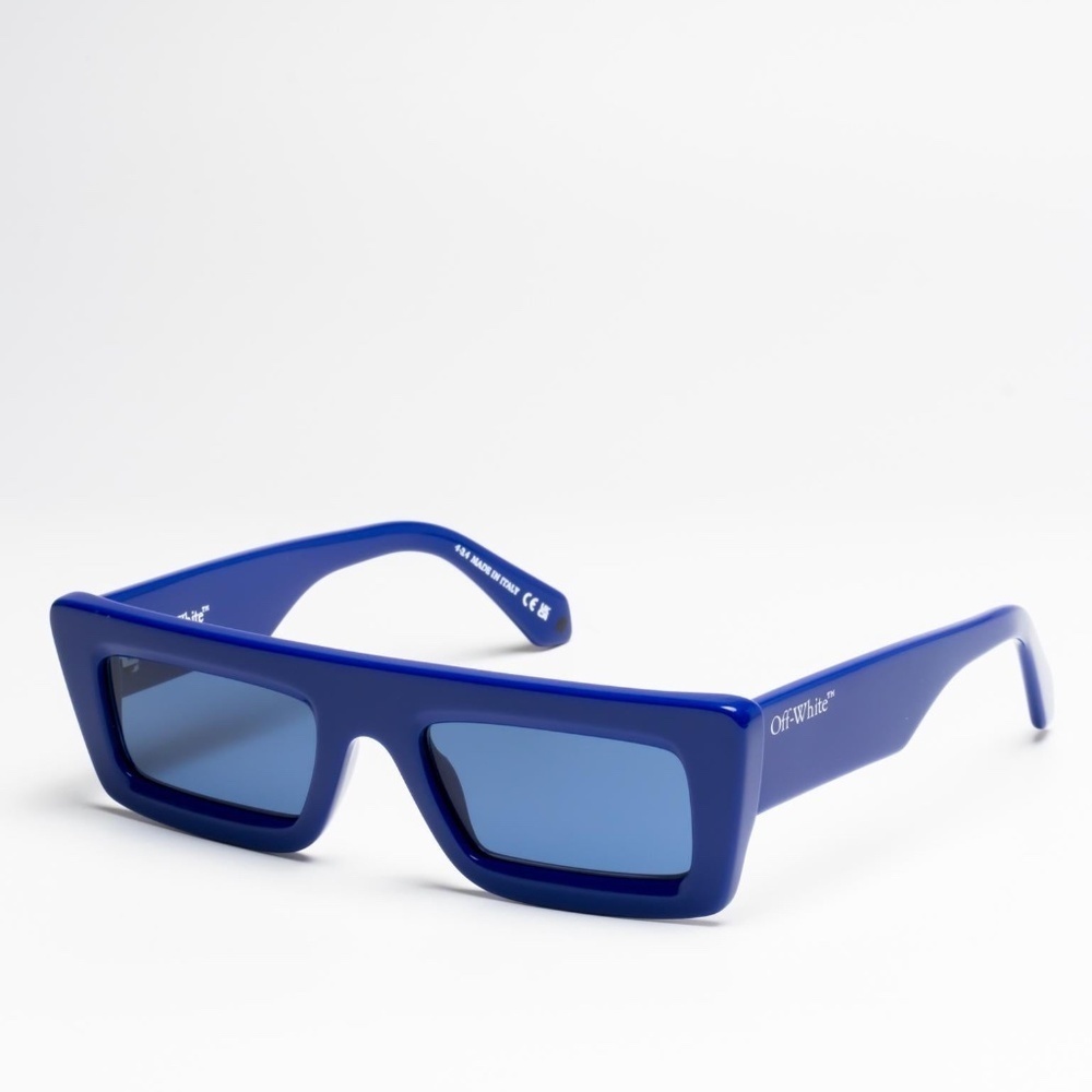 NWT Off-White Ontario Blue 52mm Sunglasses